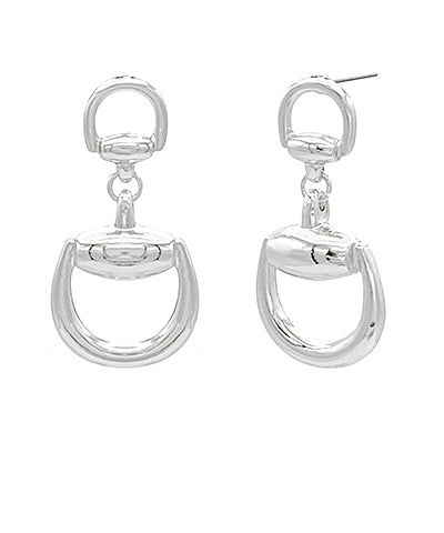 Buckle Drop Earrings