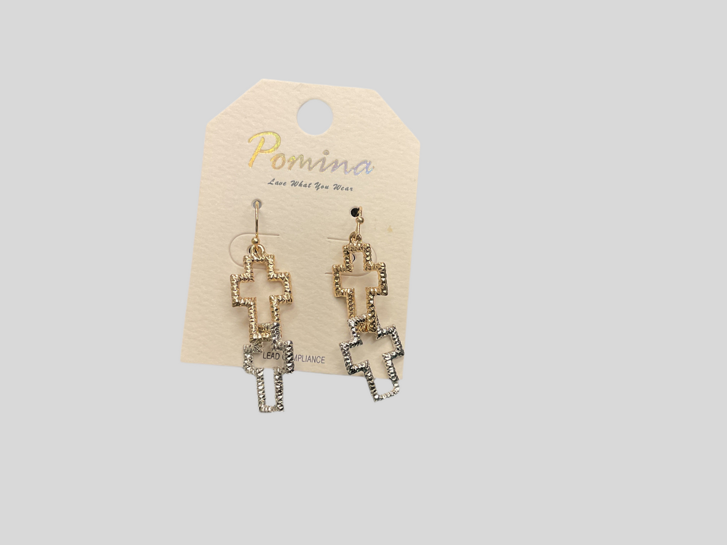 Cindy Cross Earrings