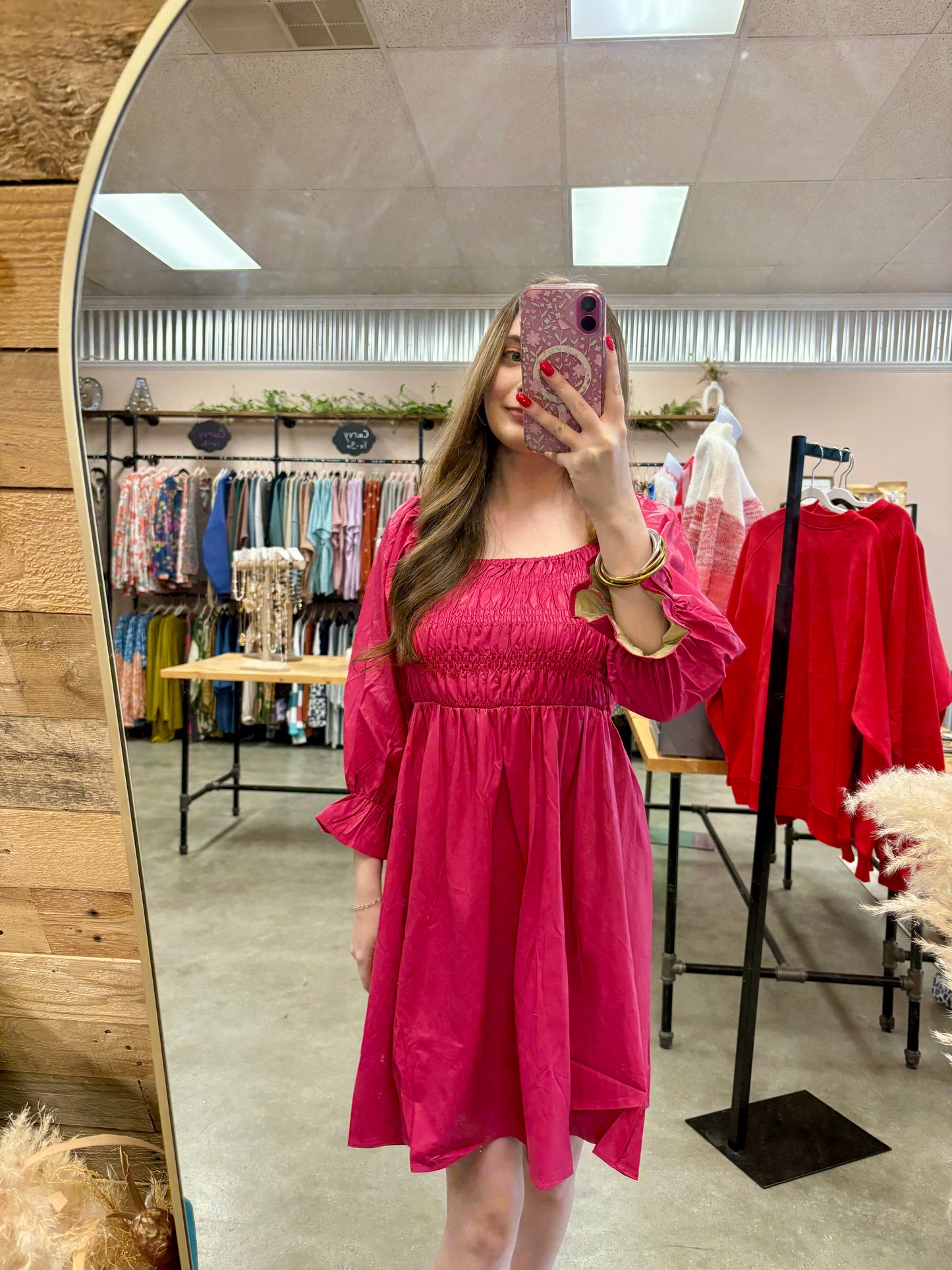 Magenta Muse Dress