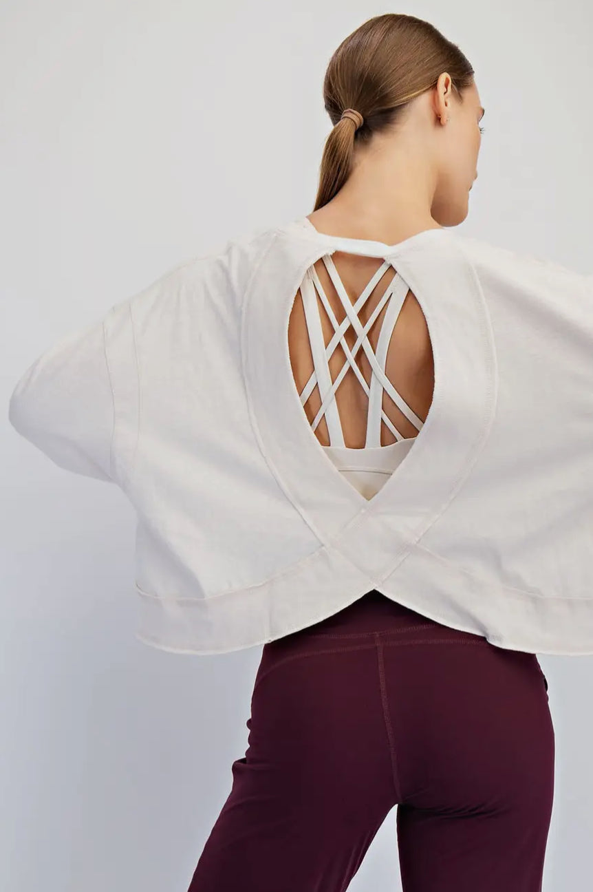 Opal Open Back Top