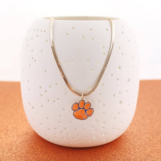 Clemson Gold Necklace