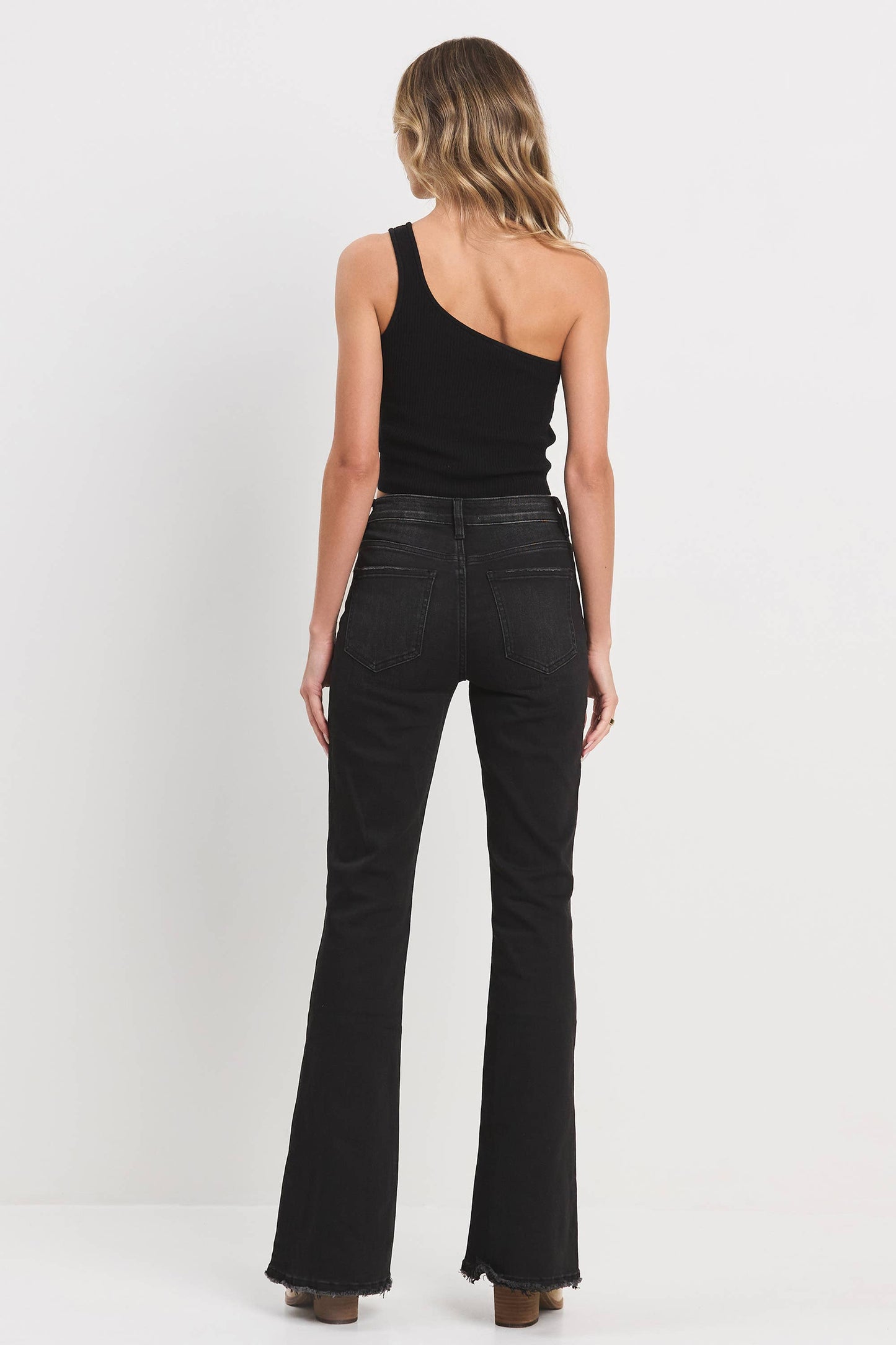 Ashley Black Flares