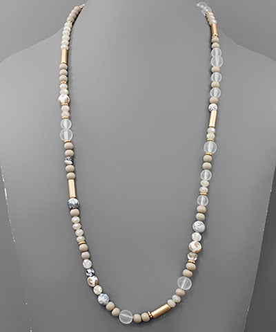 Molly Marbled Necklace