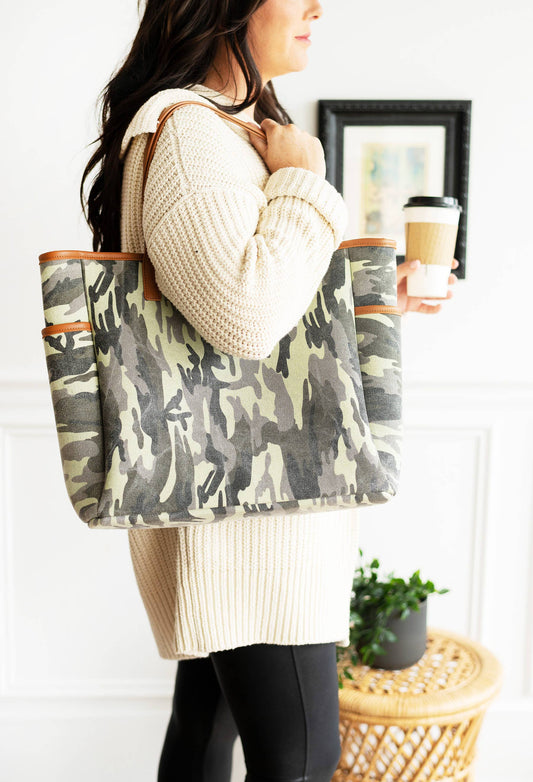 Camo Hayden Tote