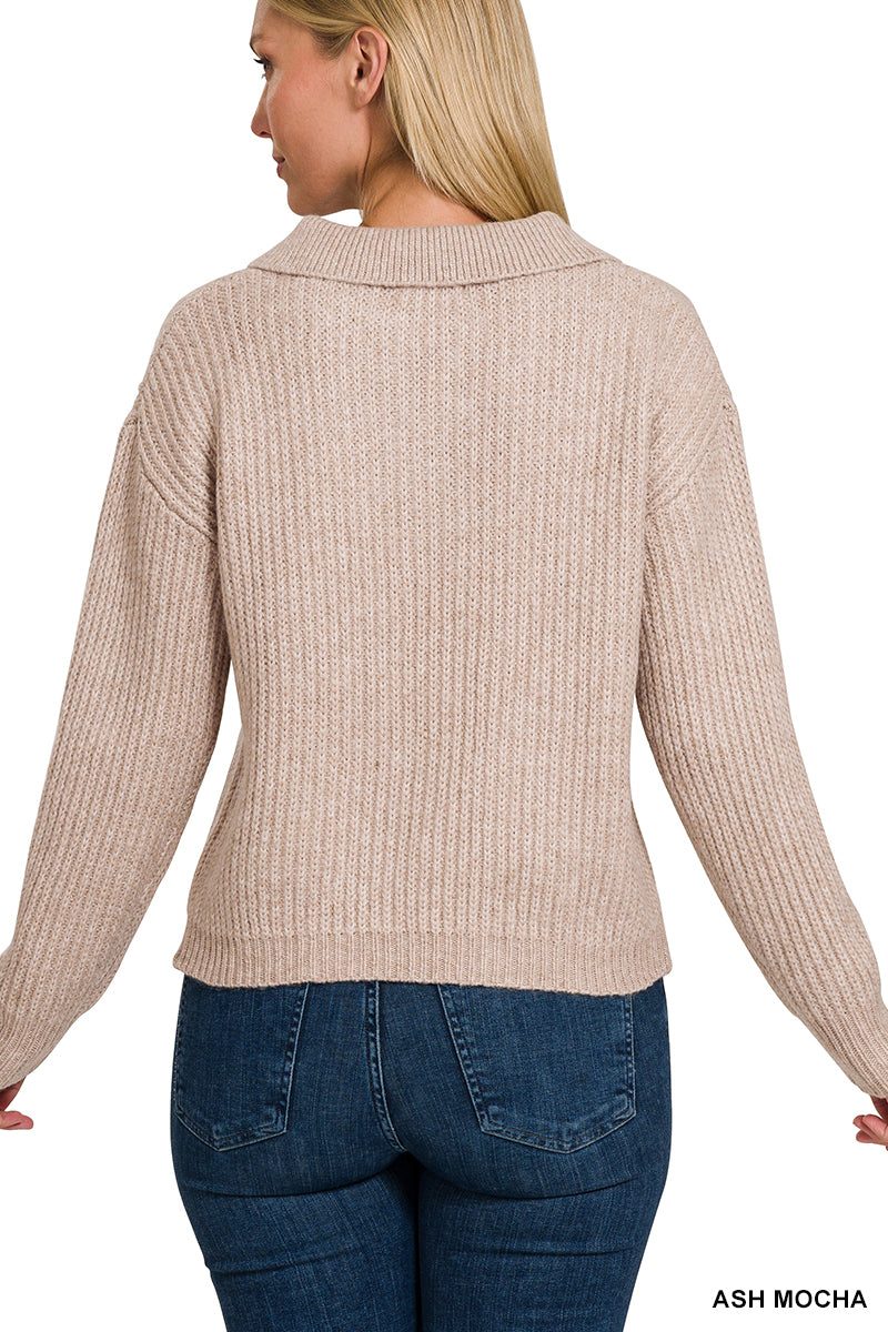 Cierra Collared Sweater