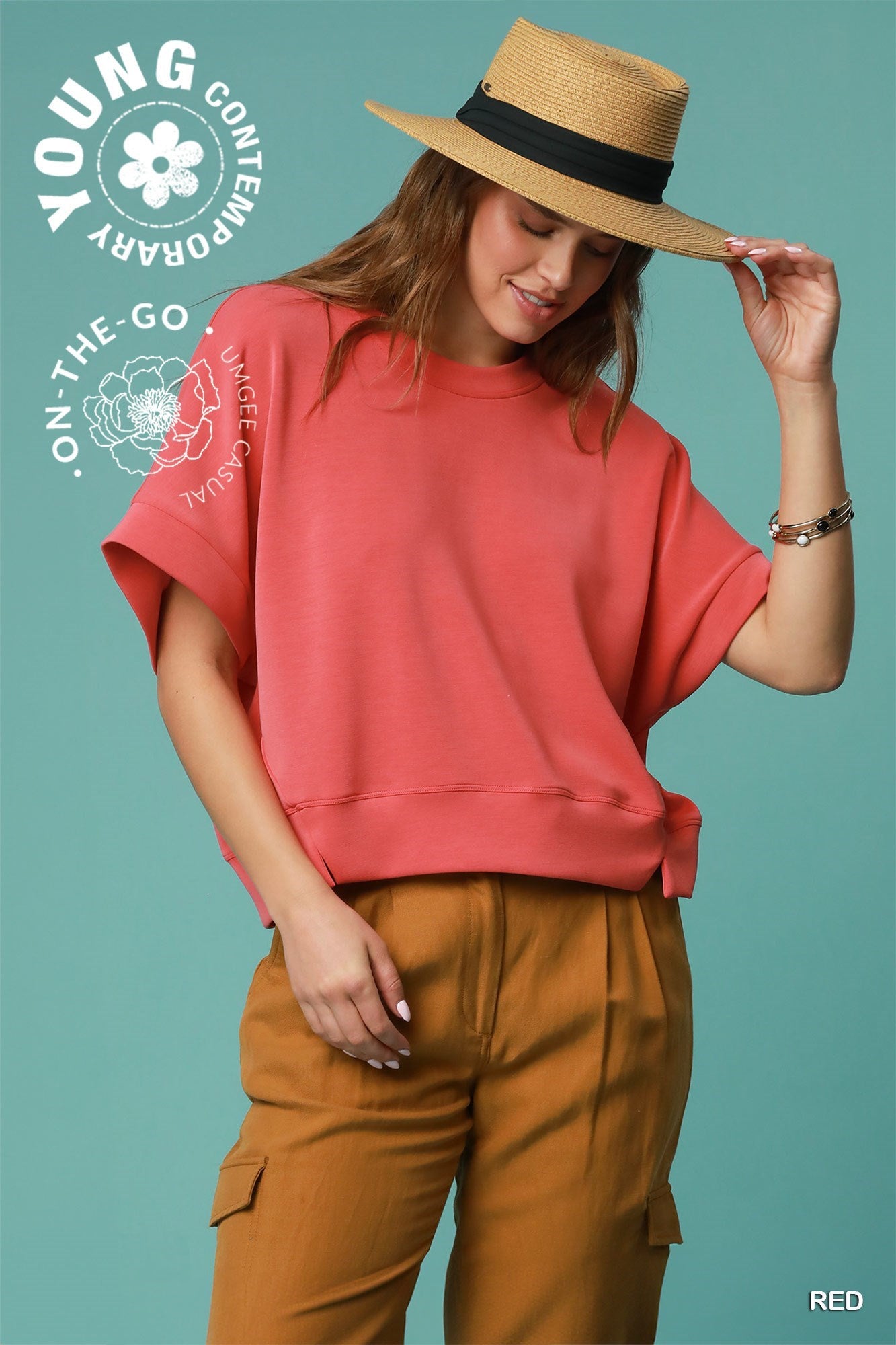 Cupro Dolman Top