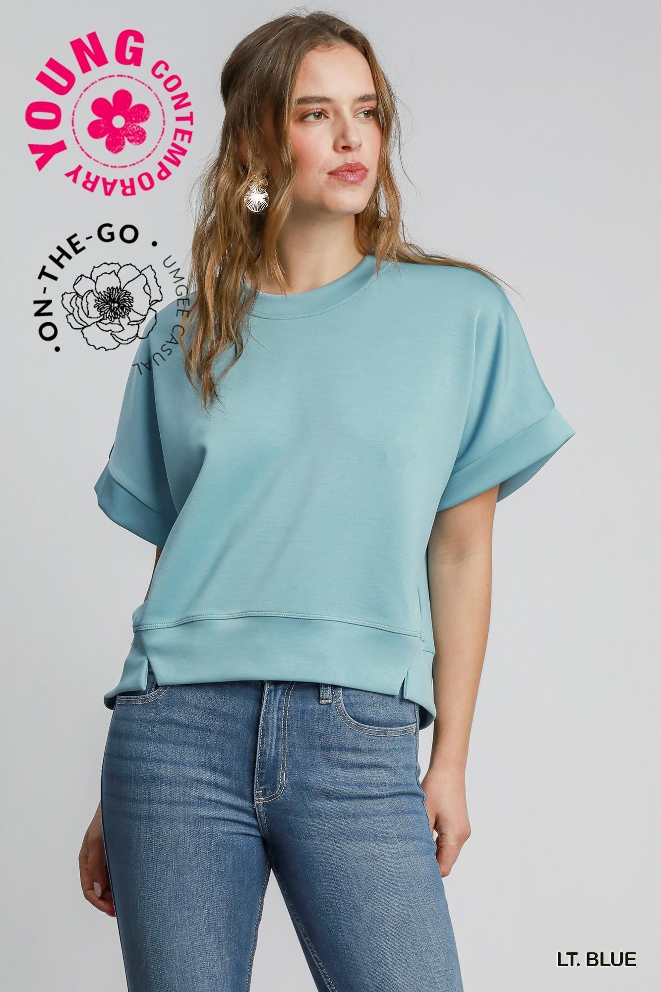 Cupro Dolman Top