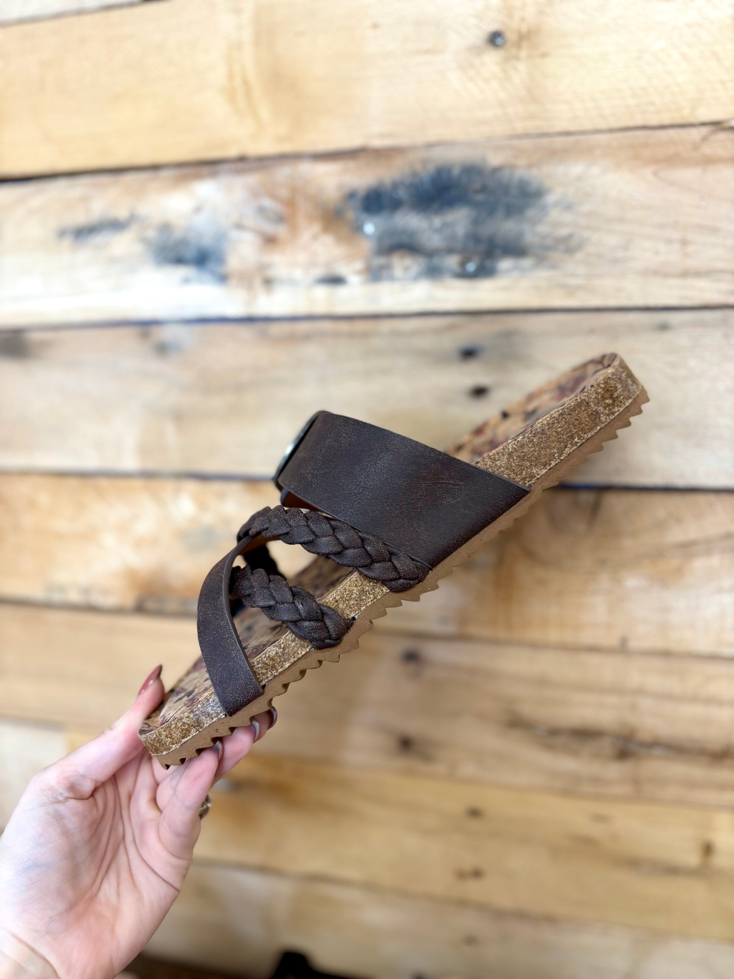 Shimmer Nora Sandals