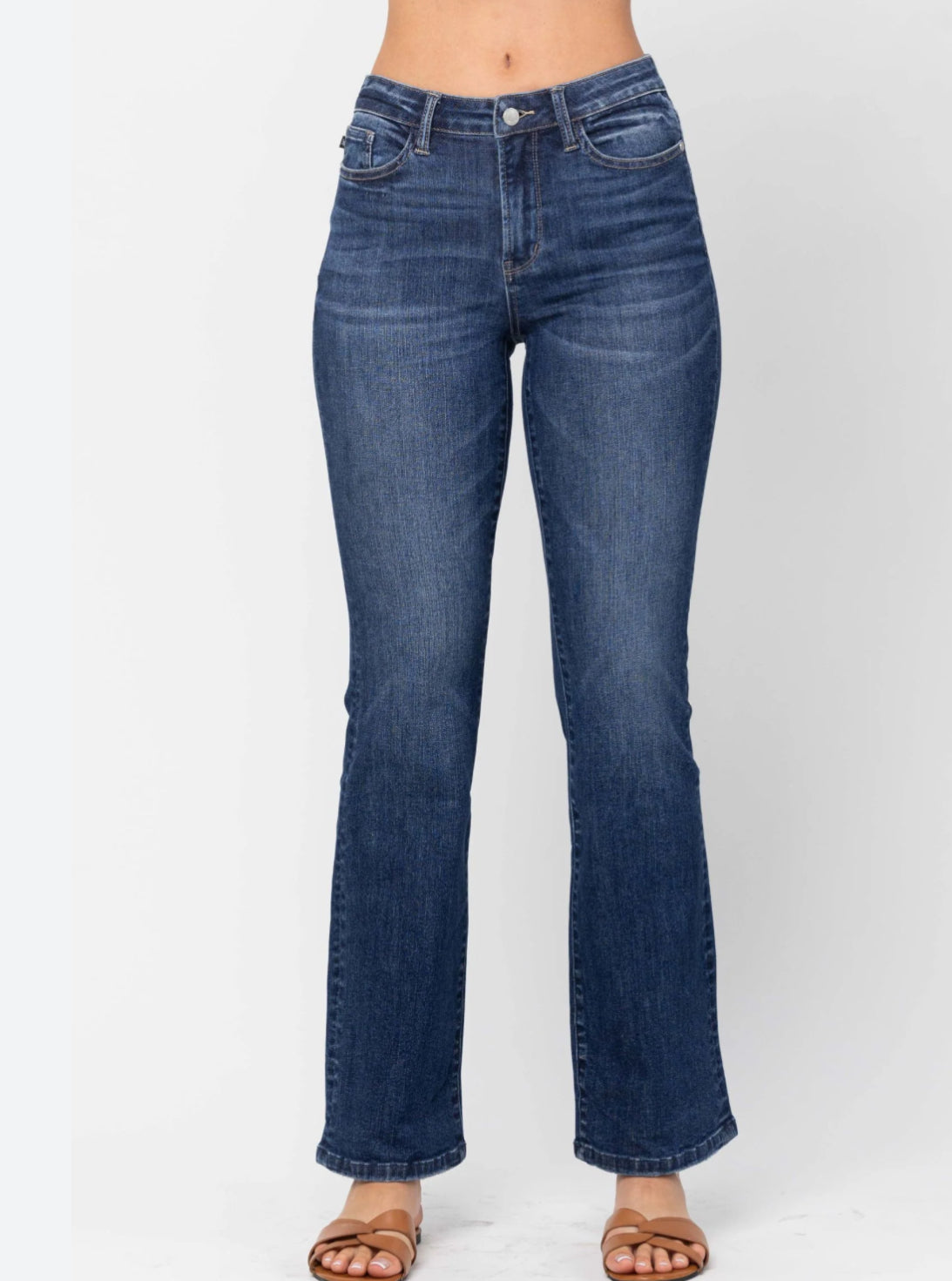 Plus* Non-Distressed Bootcut Jean