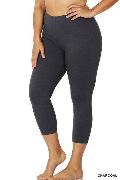 Plus-Capri Leggings