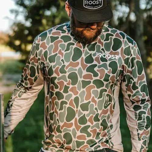 Roost Dry Fit Long Sleeve Tee