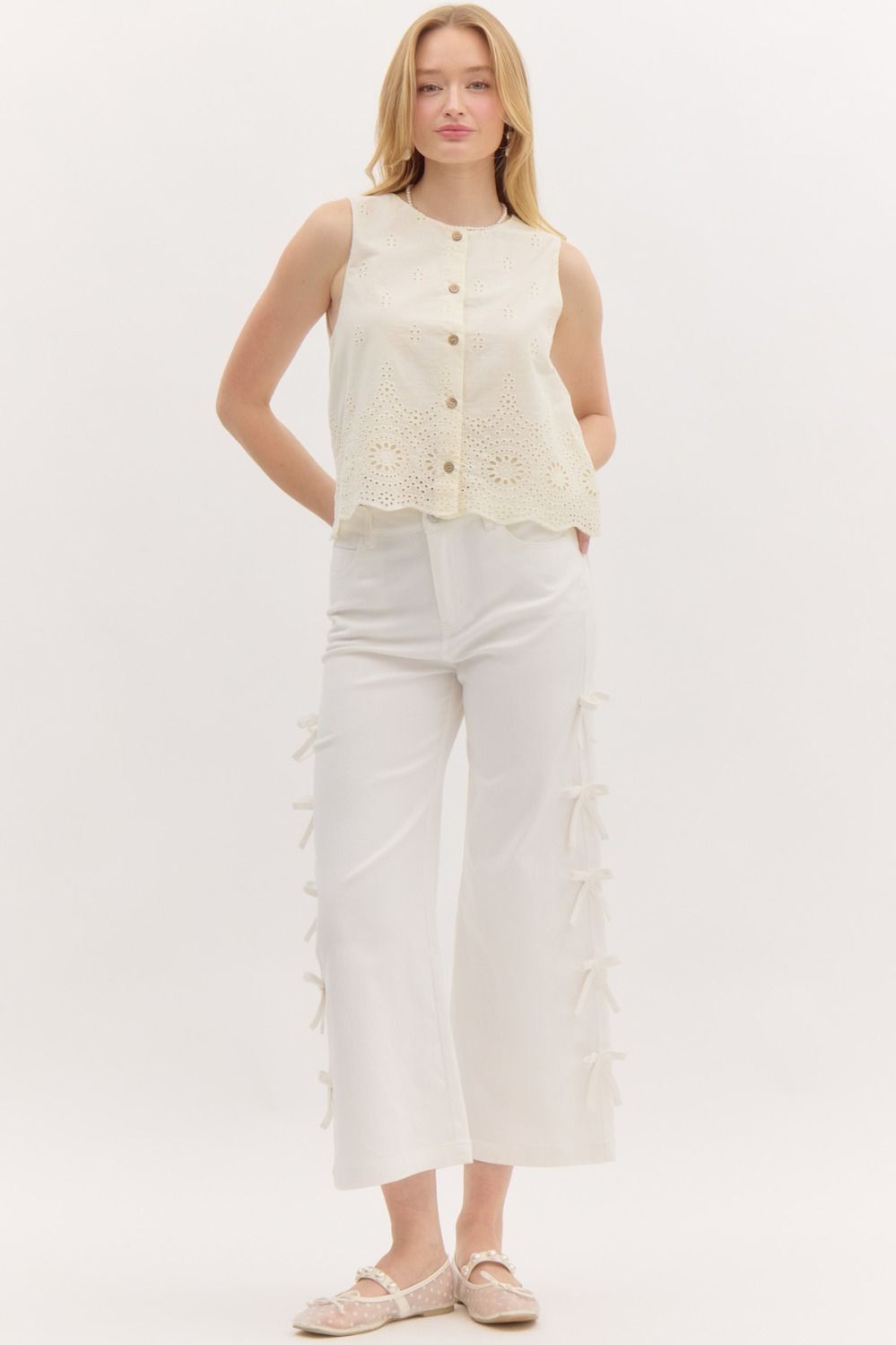 Bella Bow Jeans
