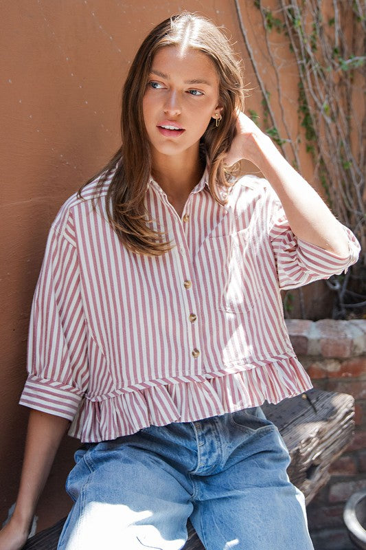 Sammi Striped Top