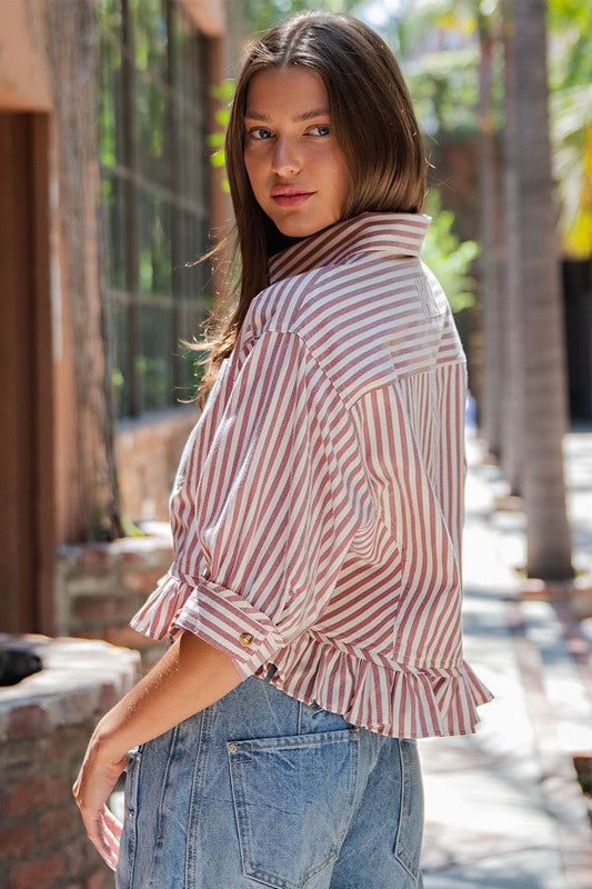 Sammi Striped Top