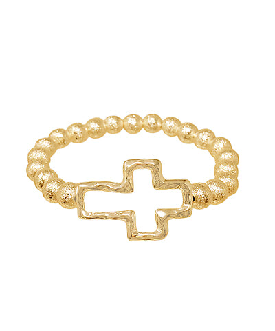 Cross Bead Bracelet