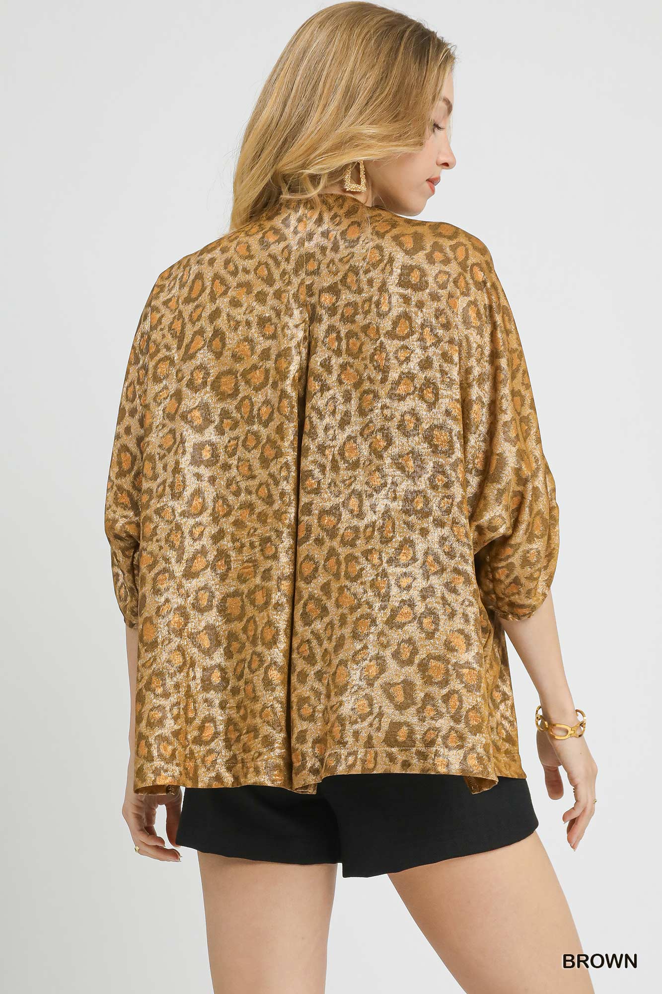 Bea Leopard Blouse