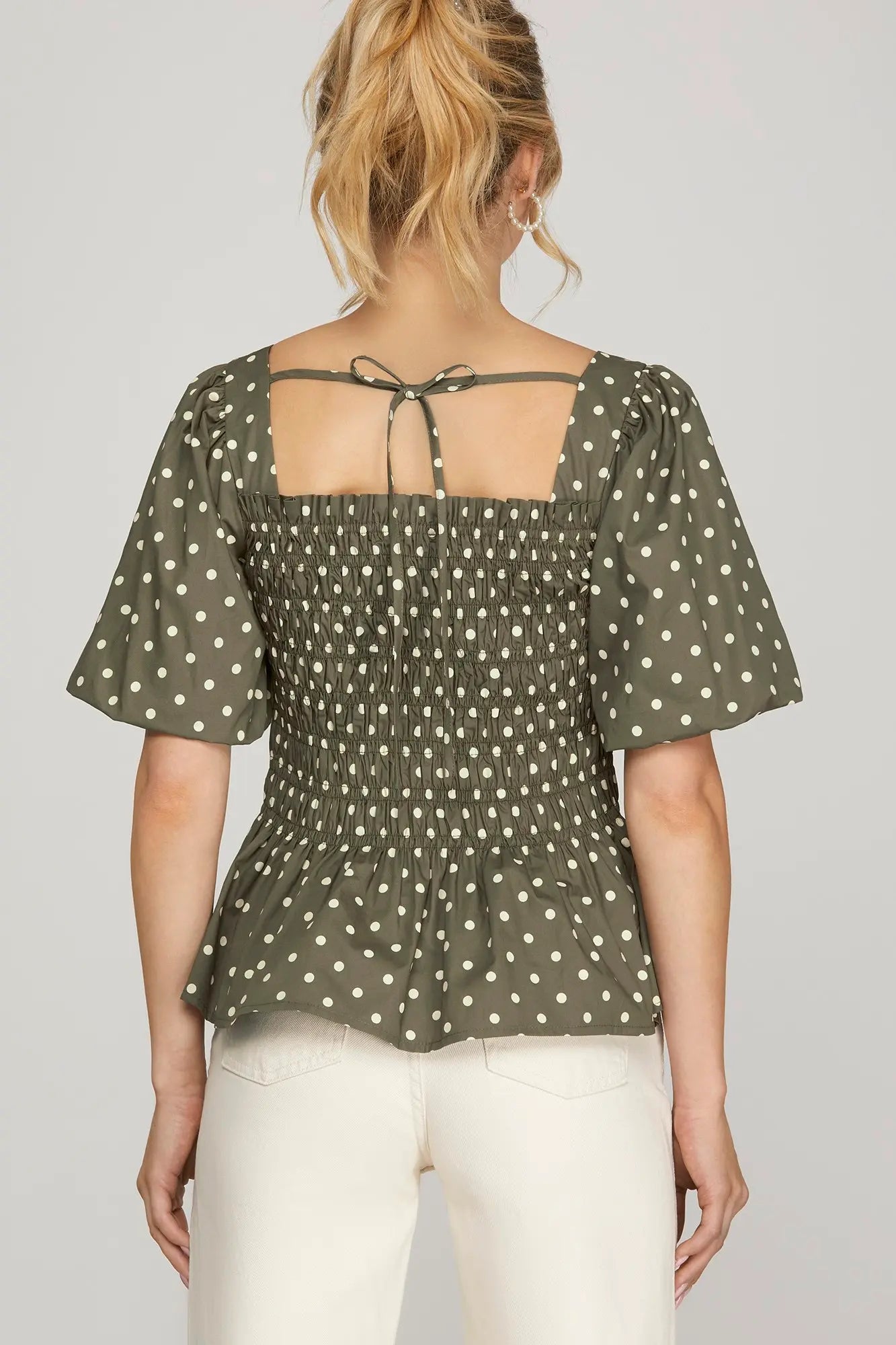 Paige Peplum Top