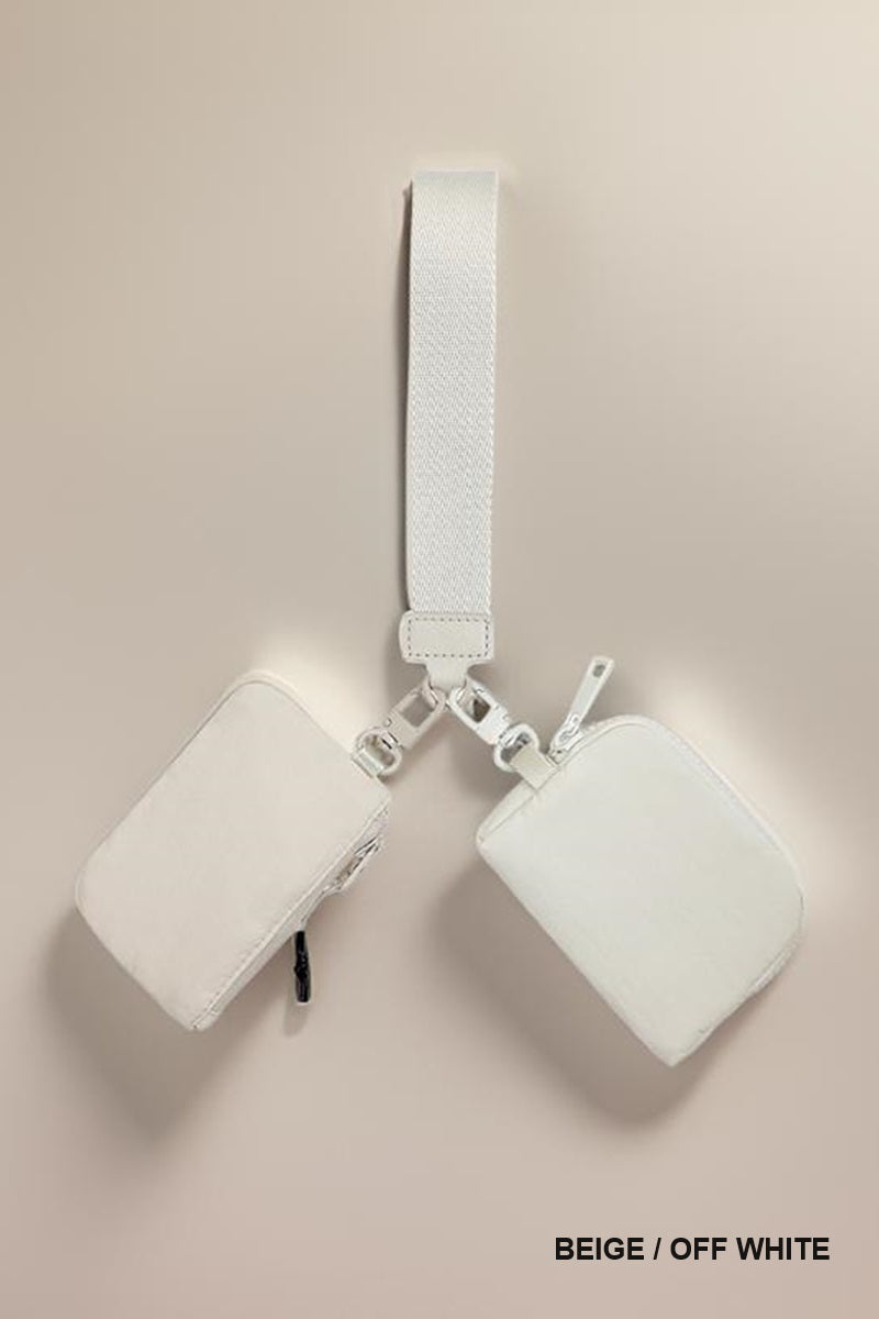 Dual Pouch Wristlet
