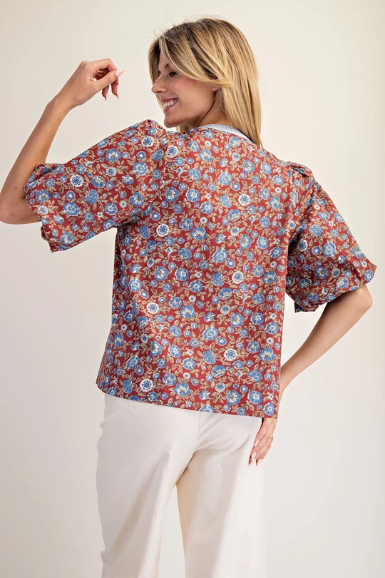 Vera Floral Blouse