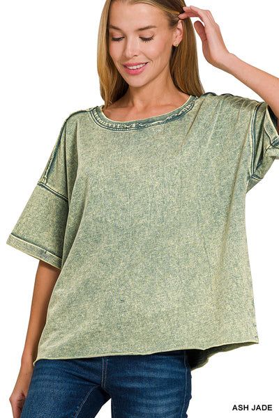 Alya Acid Washed Top