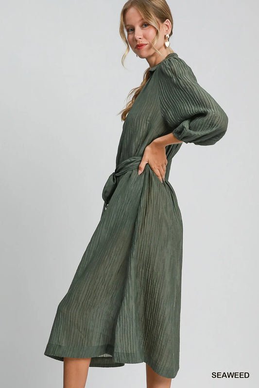 Sierra Seaweed Dress