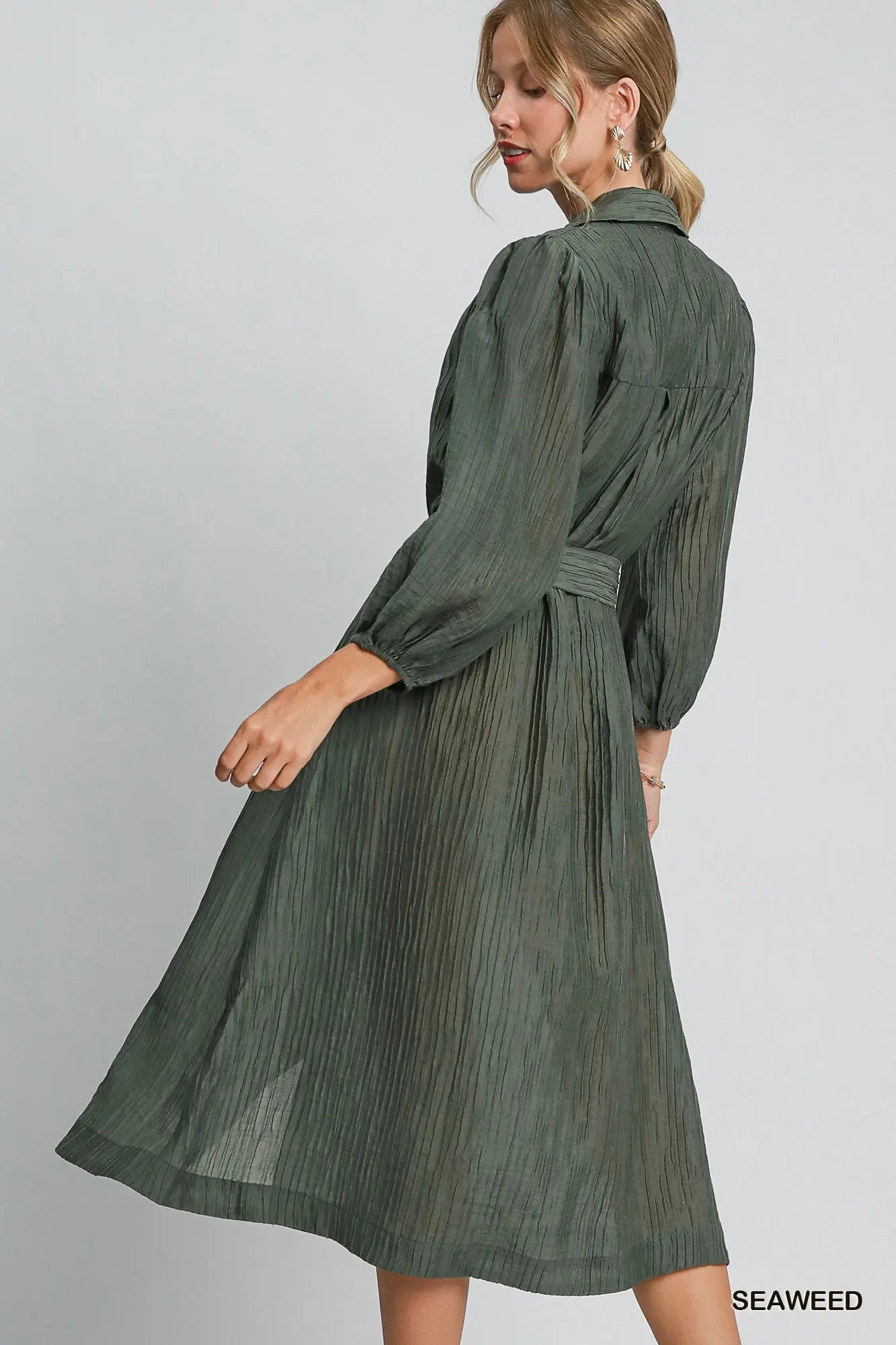 Sierra Seaweed Dress