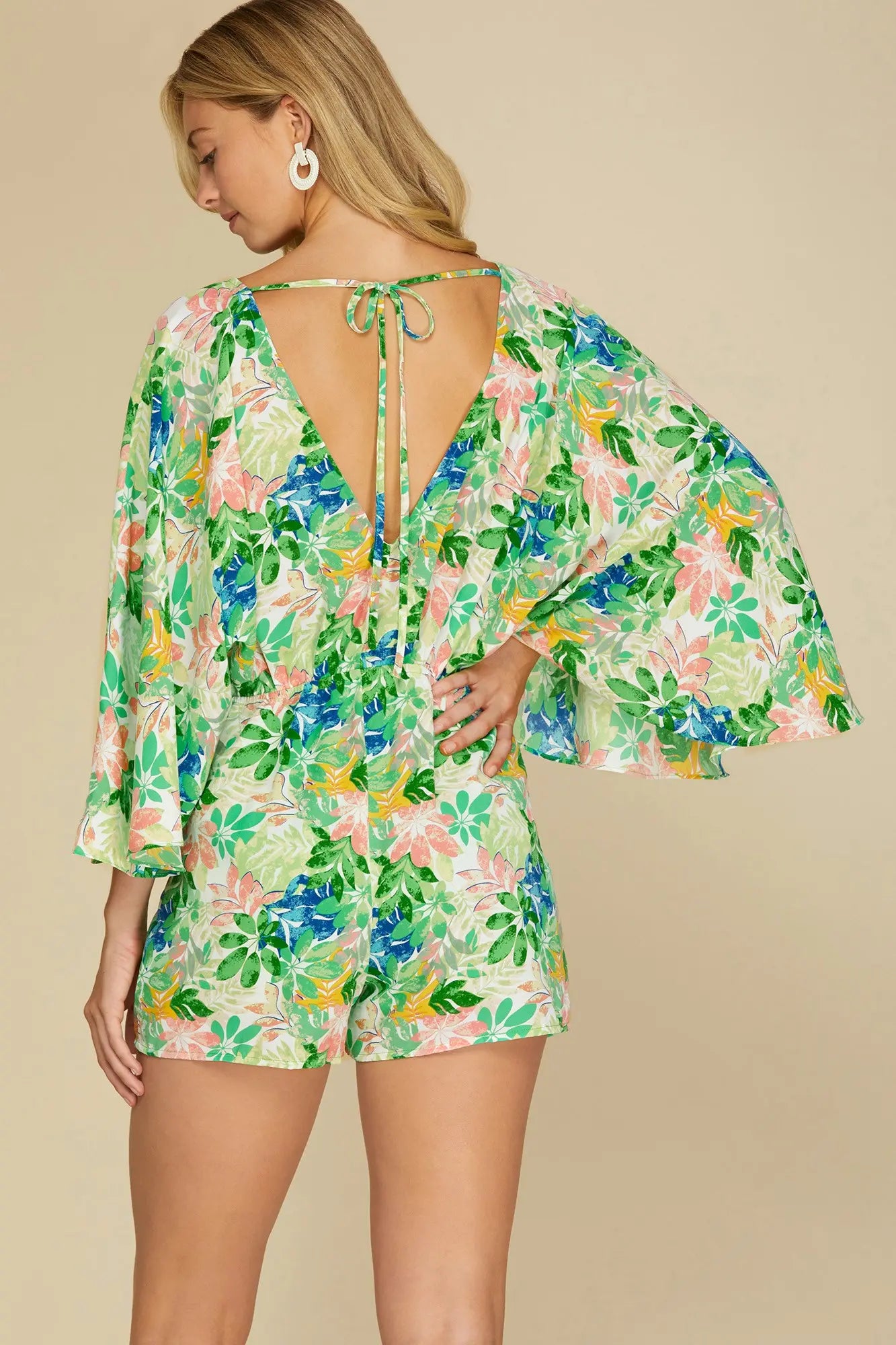 Talk Tropic To Me Romper