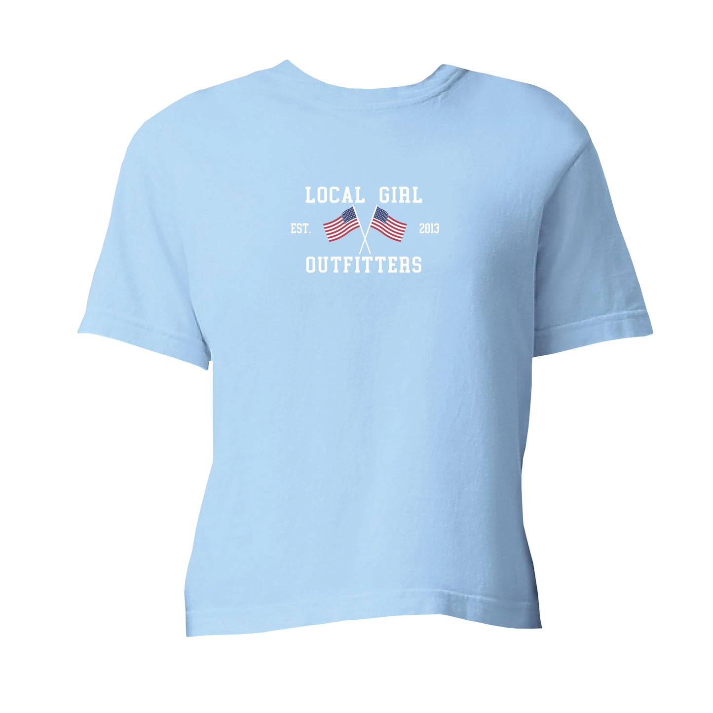 Local Girl Flag Tee