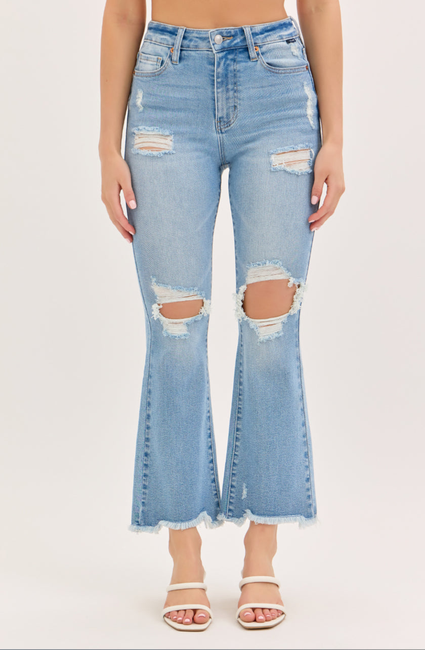 Kelli Crop Bootcut Jeans
