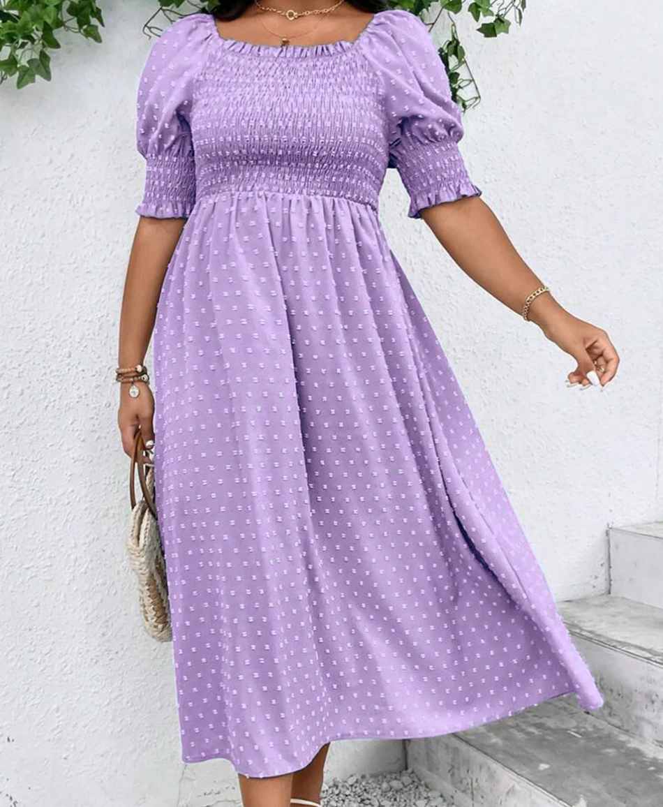 Swiss Dot Dress 2X Swiss Dot Dress 2X
