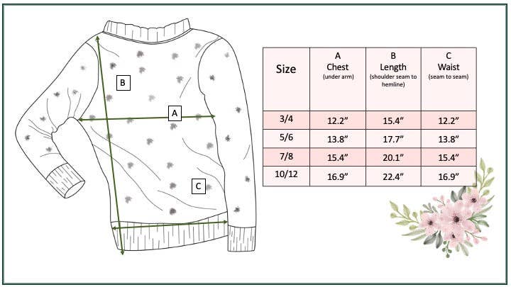 Red Pom Pom Crewneck