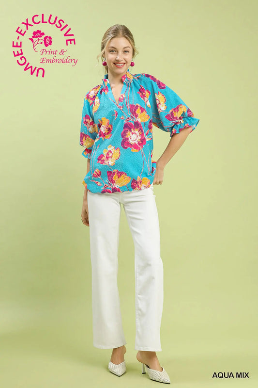 Sweetwater Floral Top