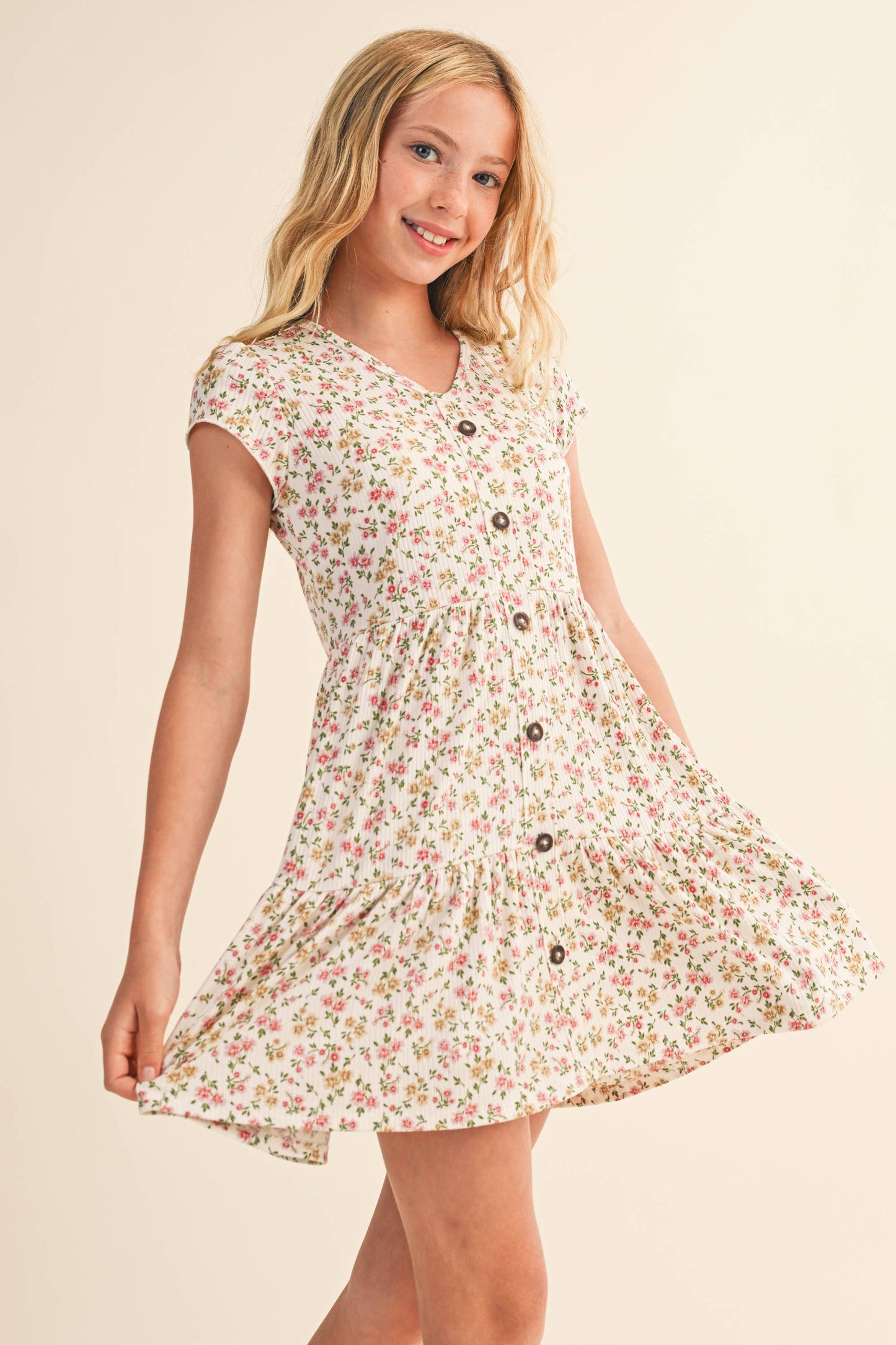 Lillie Kate Floral Dress