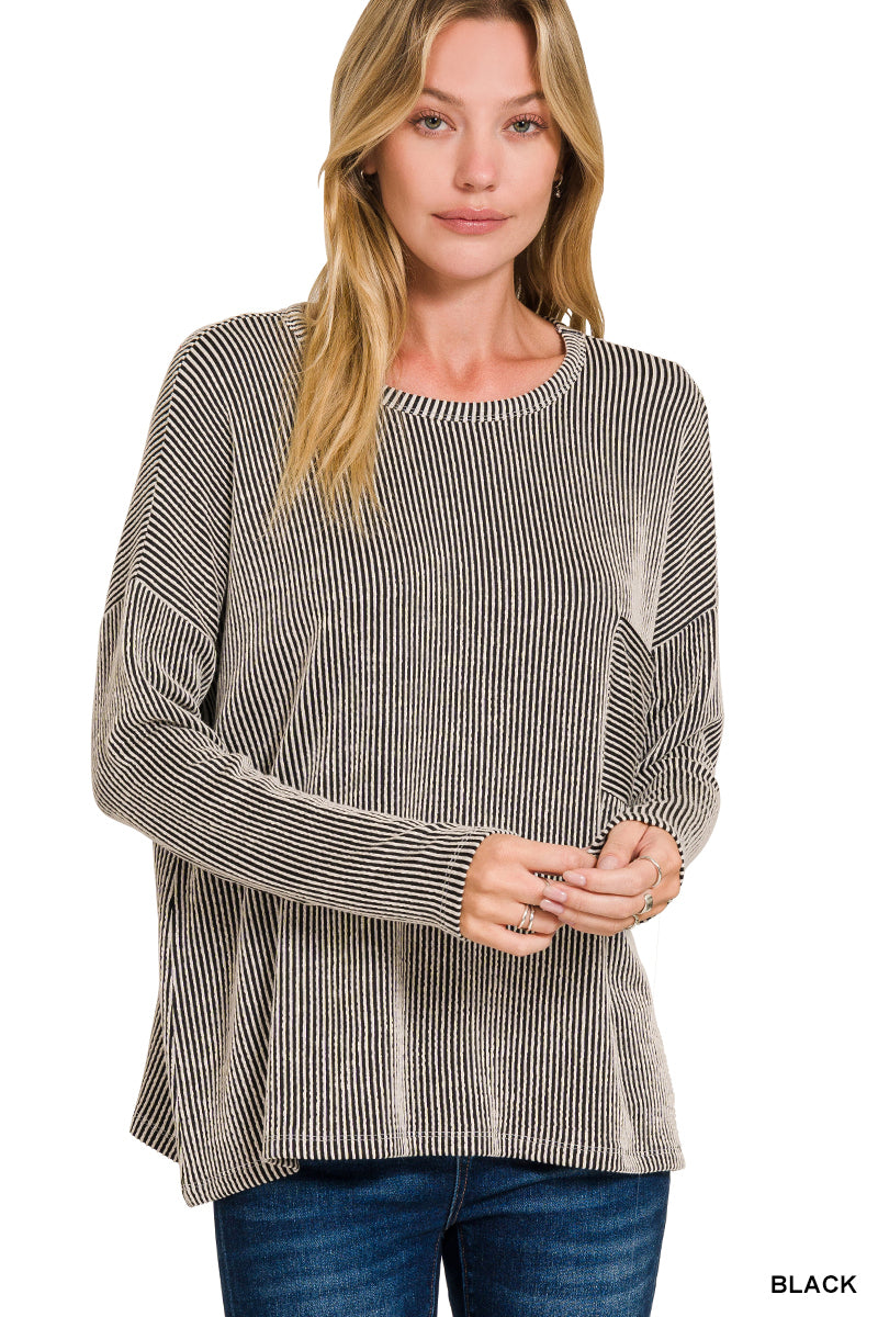Rylee Ribbed Long Sleeve