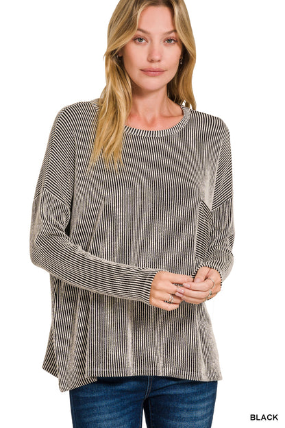 Rylee Ribbed Long Sleeve