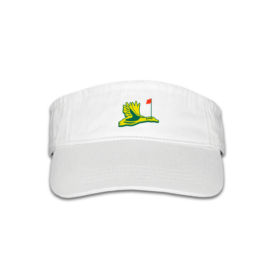 Country Club Visor - White