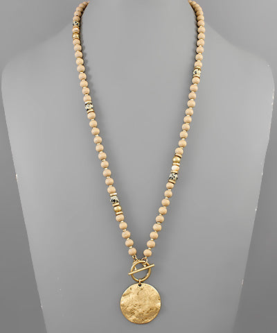 Dottie Disc Necklace