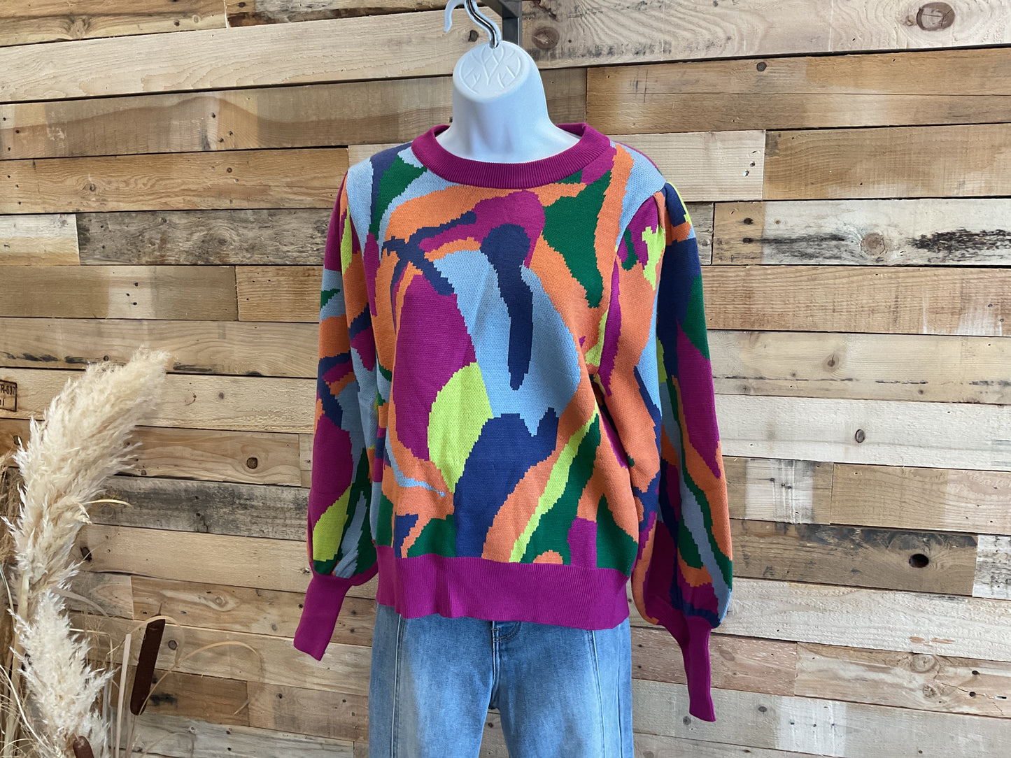 Vibrant Multicolor Sweater