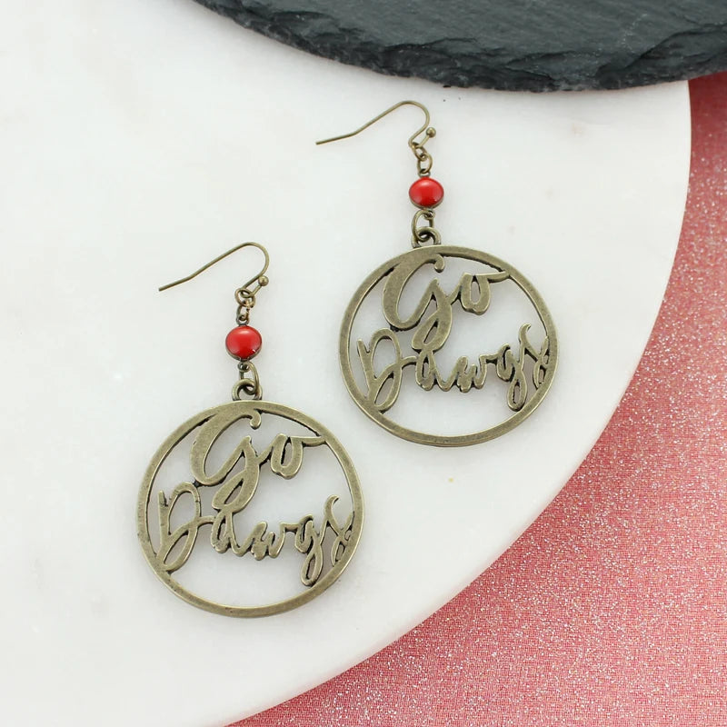 Georgia Vintage Cutout Earrings