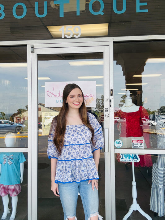 Carolina Petal Blouse