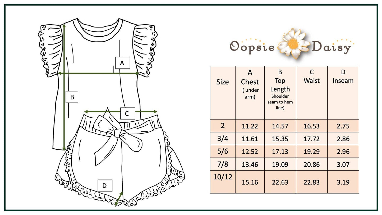 Darling Daisy Short Set