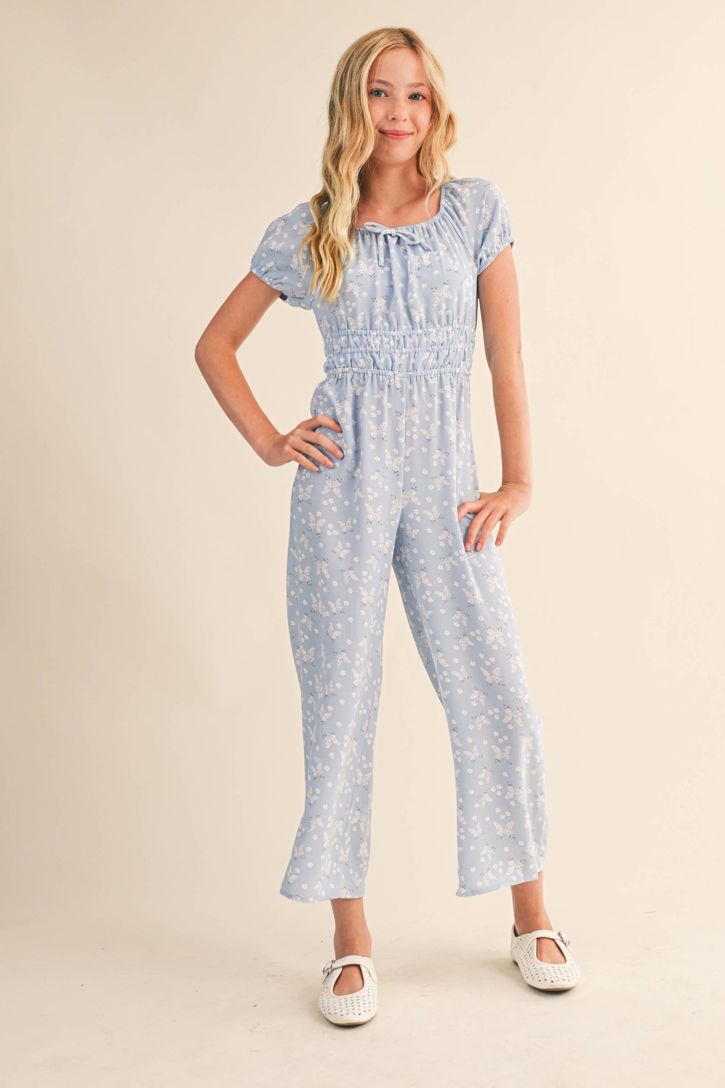 Skyler Blue Jumpsuit