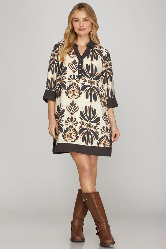 Wynona Printed Dress
