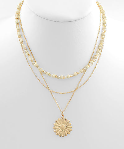 Faye Flower Necklace