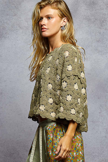 Celine Crochet Top