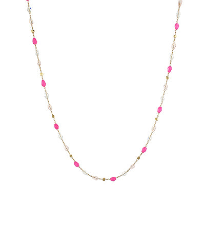 Beaded Glass Necklace