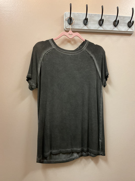 Washed Short Sleeve Top