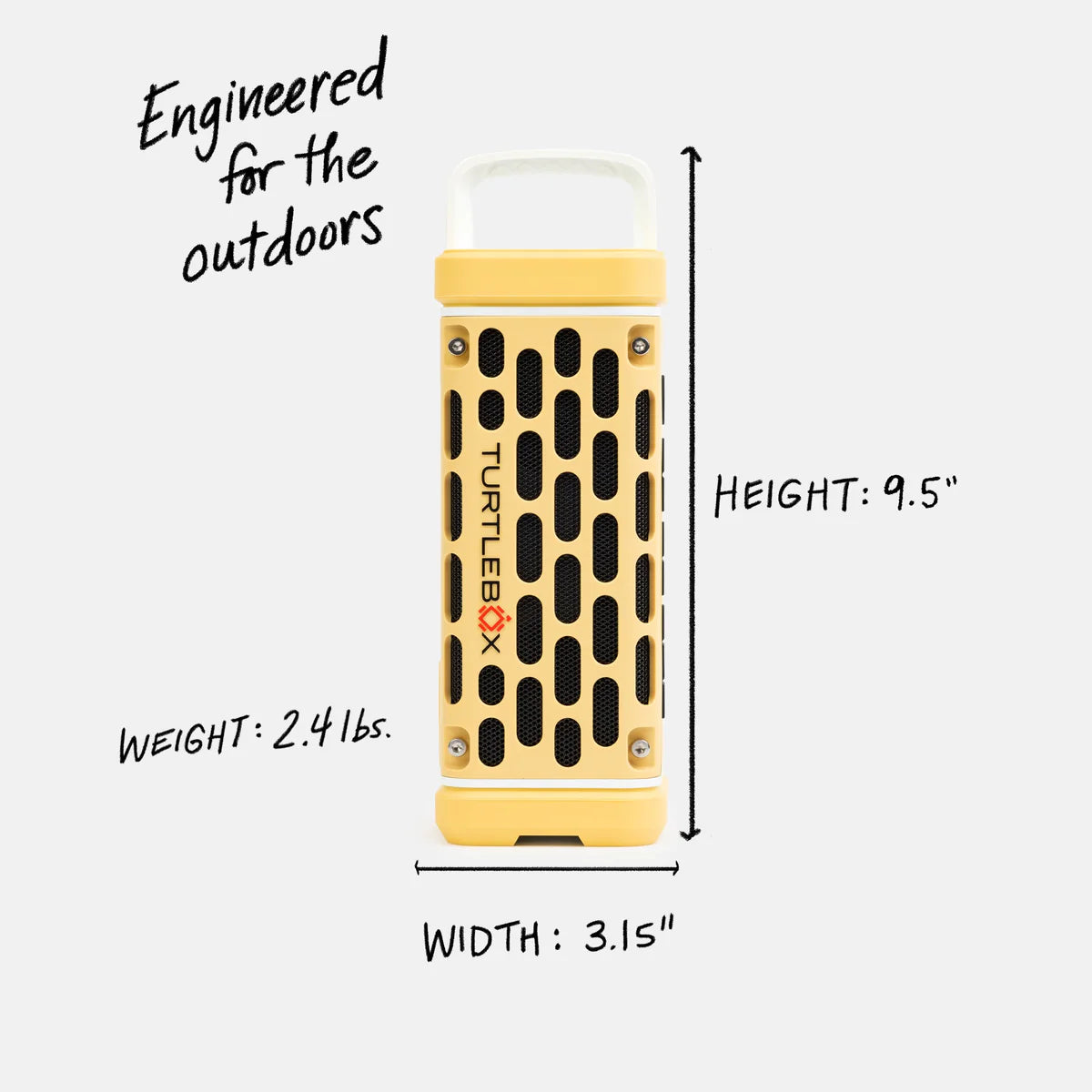 Turtlebox Ranger- Fighting Lady Yellow