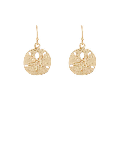 Golden Dollar Earrings