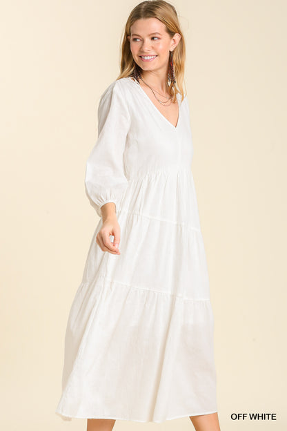 Willow White Maxi Dress